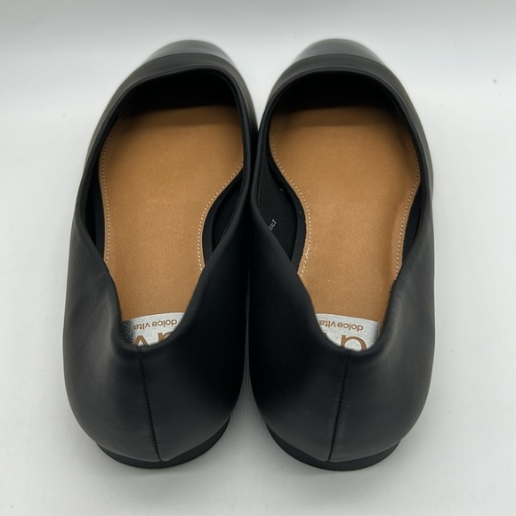 DV by Dolce Vita Black Toe Cap Ballet Flats Women’s Size 6 | Melanie | NWT - Picture 6 of 11